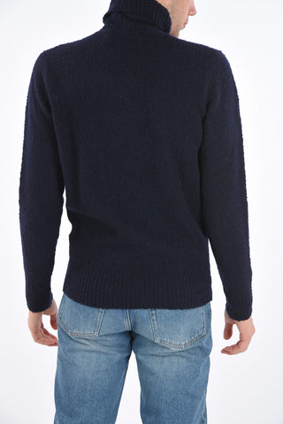 turtle-neck sweater