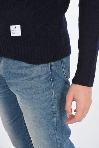 turtle-neck sweater