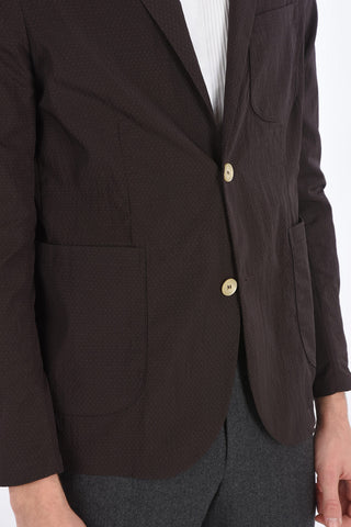 CC COLLECTION blazer a nido d’ape in nylon
