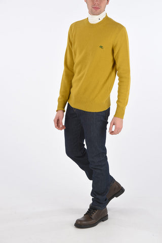 wool crew-neck sweater