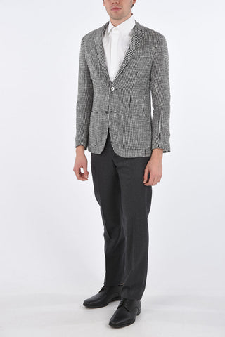 Cotton and Silk hopsack RESORT 2-button blazer