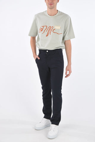 Wool 5 Pockets Pants
