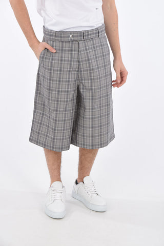 Virgin Wool Tartan Bermuda