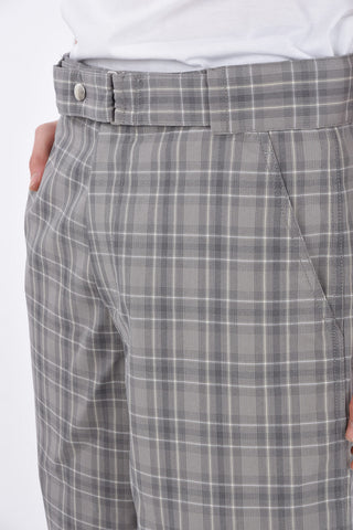 Virgin Wool Tartan Bermuda