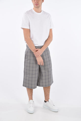 Virgin Wool Tartan Bermuda