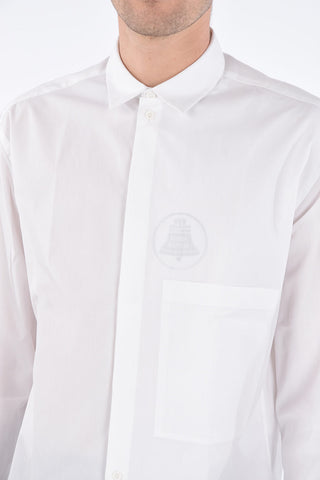 Shirt with Hidden Buttons