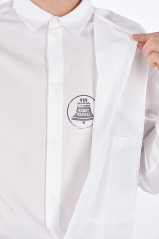 Shirt with Hidden Buttons
