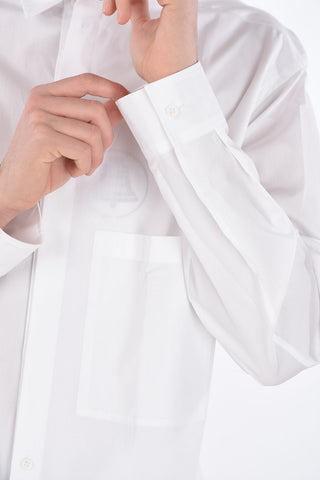 Shirt with Hidden Buttons