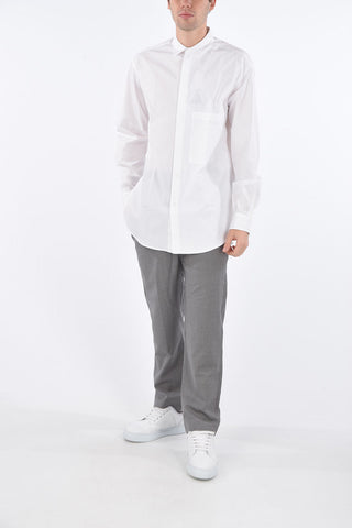 Shirt with Hidden Buttons
