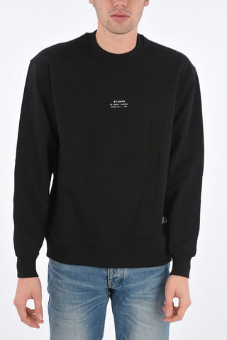 cotton crew-neck sweatshirt