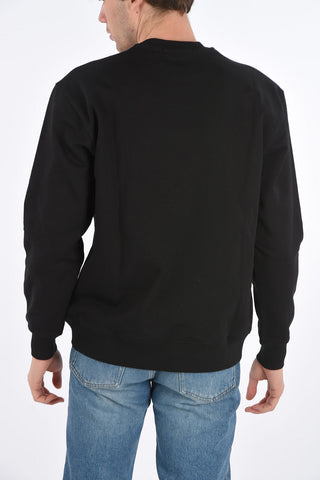 cotton crew-neck sweatshirt