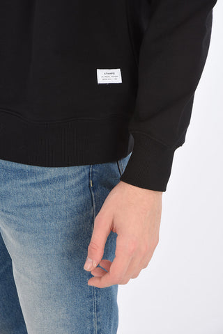 cotton crew-neck sweatshirt