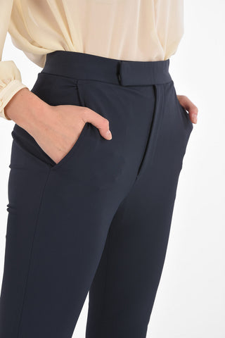 4 Pockets Skinny Fit Pants with Hidden Fastening