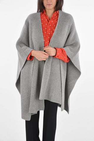 Wool and Cashmere Poncho