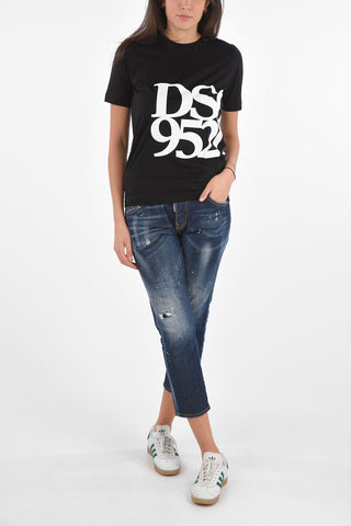 Renny Fit T-shirt with DSQ 9520 Print