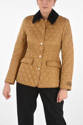 Quilted Jacket LYDD with Corduroy Collar