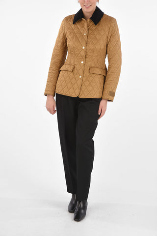 Quilted Jacket LYDD with Corduroy Collar