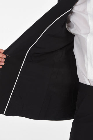 Blazer 1 Bottone con Rever a Lancia