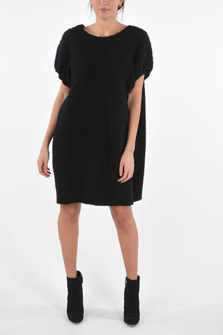 Half-Quilted Sleeveless Dress