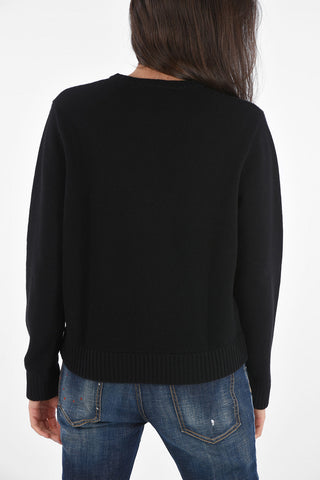 Maglia Girocollo in Lana e Cashmere
