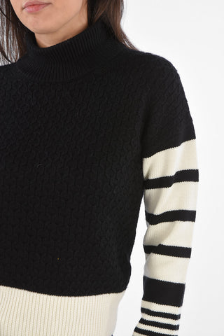Cable Knit Turtleneck Sweater