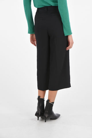4 Pockets Gaucho Pants with Belt Loops