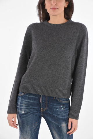 Maglia Girocollo in Lana e Cashmere