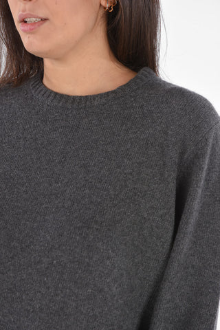 Maglia Girocollo in Lana e Cashmere