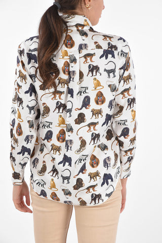 Printed Silk JULIETTE Shirt