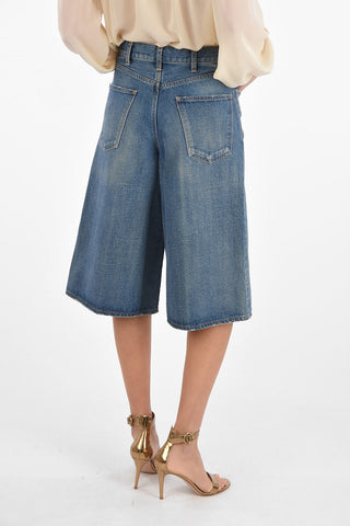 4 Pockets Gaucho Denims with Jewel Buckles
