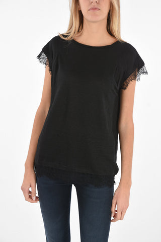 MARC lace details t-shirt