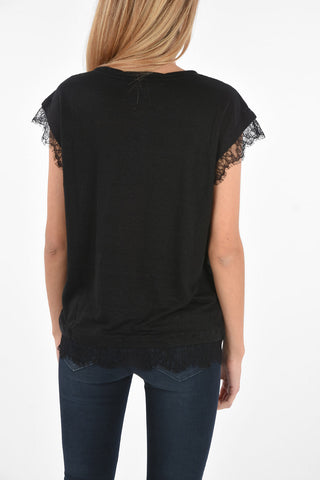 MARC lace details t-shirt