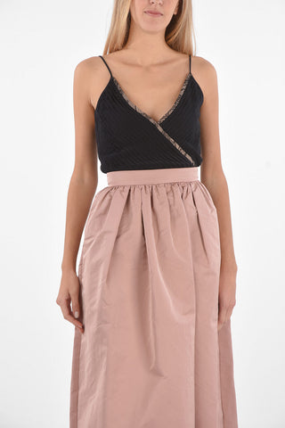 vestito evening spaghetti strap con schiena scoperta