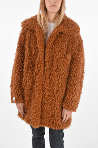 Cappotto FUR FREE FUR in Ecopelliccia con Taschino
