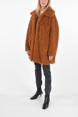 Cappotto FUR FREE FUR in Ecopelliccia con Taschino