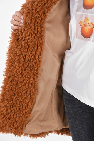 Cappotto FUR FREE FUR in Ecopelliccia con Taschino