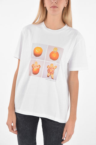 Sustainable Cotton TURTLE TANGERINE T-shirt
