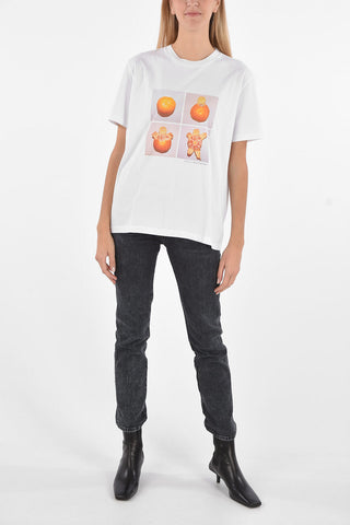 Sustainable Cotton TURTLE TANGERINE T-shirt