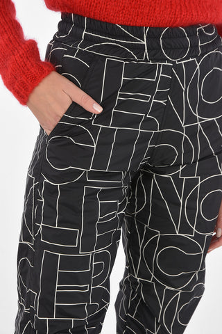 GRENOBLE Pantaloni Imbottiti con Stampa Monogram