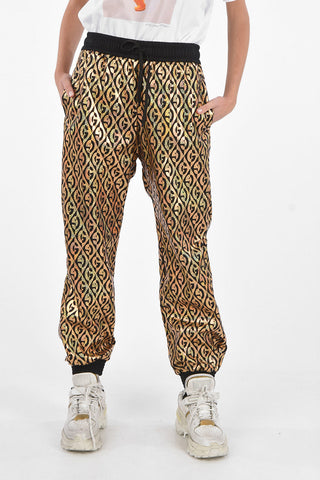 Joggers con Stampa Motivo Monogram