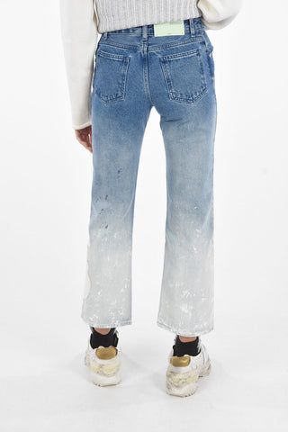 Jeans SHAPE CROPPED Lavaggio Bleach