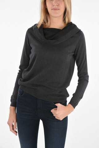 bateau neckline sweater