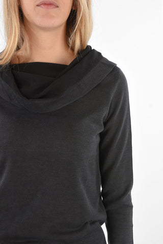 bateau neckline sweater