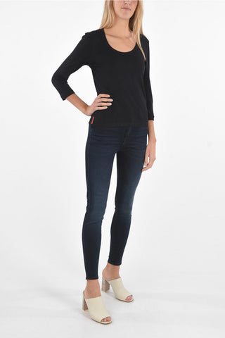 Long sleeve crew-neck t-shirt