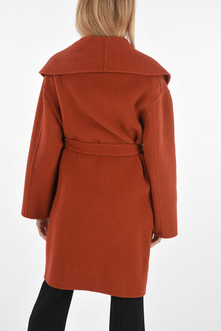 Wool Single Breasted Trench