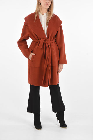 Wool Single Breasted Trench