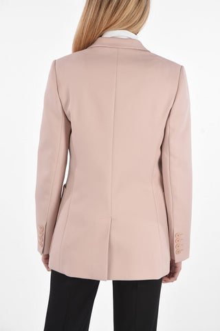 2 Buttons Single-breasted Blazer with Patch Pockets