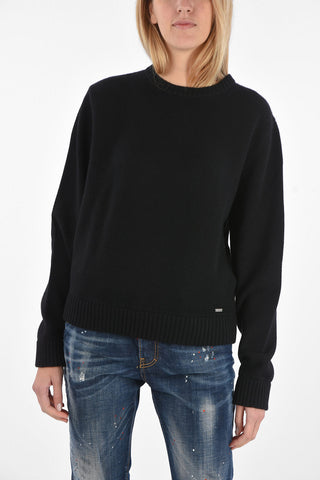 Maglia Girocollo in Lana e Cashmere