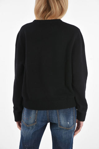 Maglia Girocollo in Lana e Cashmere
