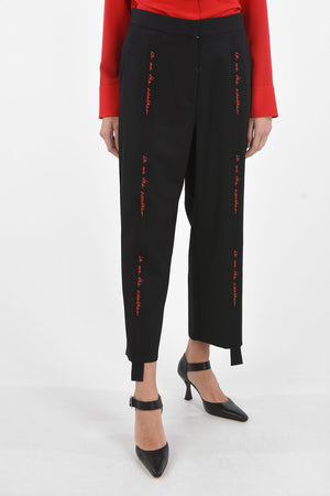 Pantaloni WE ARE THE WEATHER con Fasce Laterali Ricamate